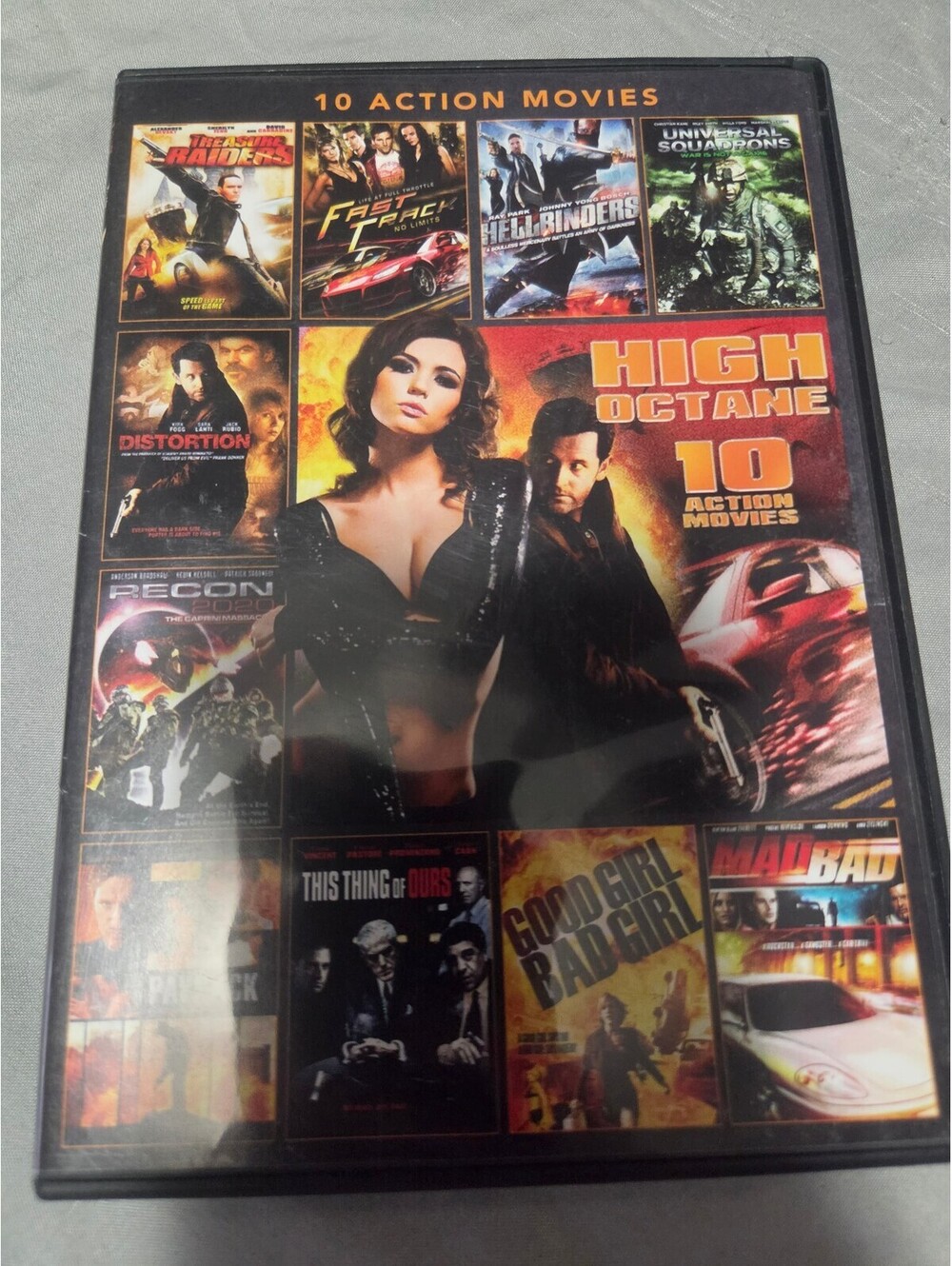 High Octane 10 Action Movies DVD Set